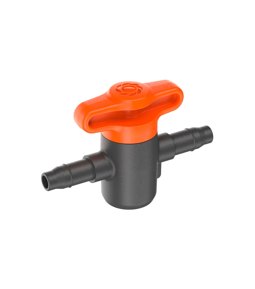 Plaquette thermoformée de 3 unités Gardena 13217-16, vanne de régulation et d'arrêt de 4,6 mm (3/16")