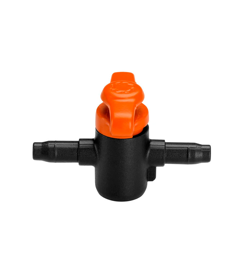 Plaquette thermoformée de 3 unités Gardena 13217-16, vanne de régulation et d'arrêt de 4,6 mm (3/16")