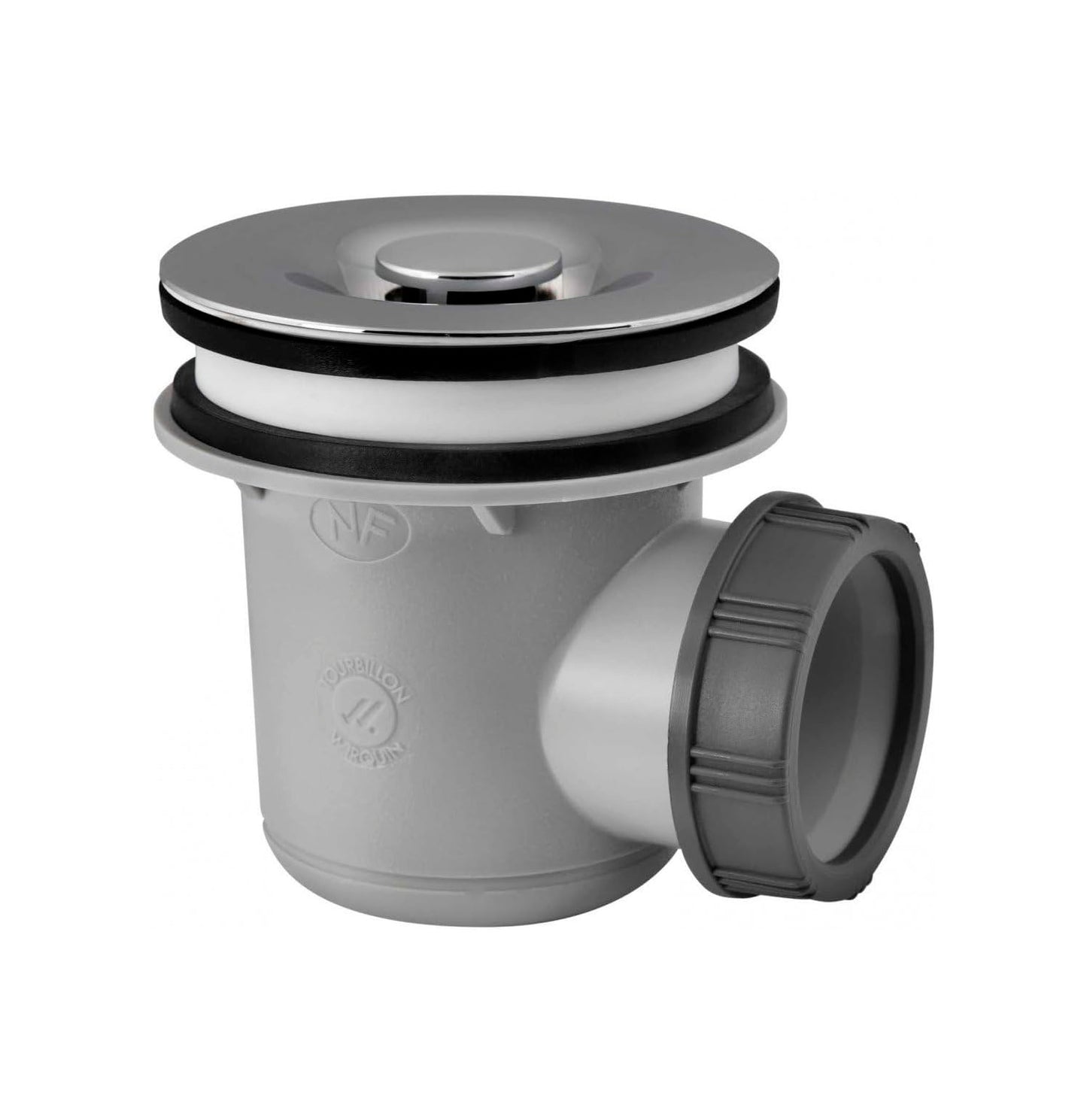 Robinet tourbillon pour receveur de douche diamètre 60 Wirquin 30719485