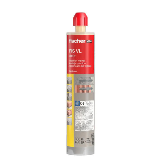 Cartouche d'ancrage chimique 300ml FIS VL 300 T Fischer