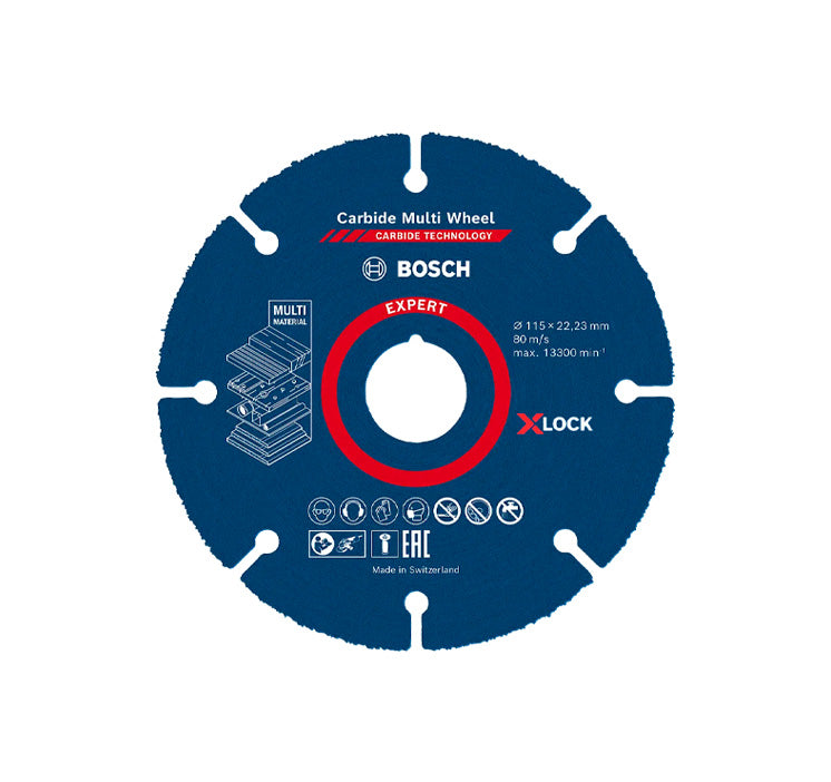 Disque de coupe multi-matériaux en carbure Bosch Expert