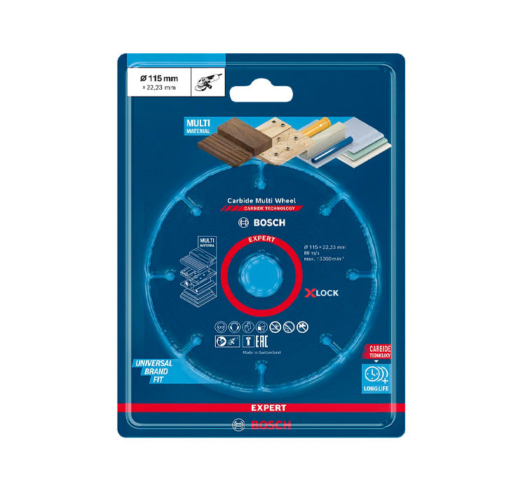 Disque de coupe multi-matériaux en carbure Bosch Expert