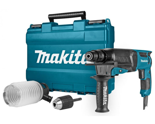 Makita HR2630T SDS-plus 3 modes 800 W 26 mm marteau léger avec mallette et accessoires MAKITA - 1